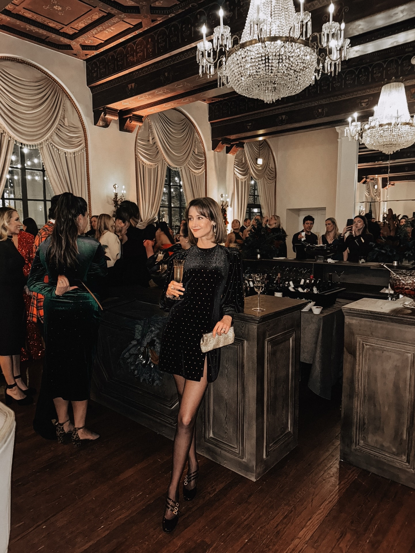 I’ve had this sparkly velvet dress for years and still wear it every holiday season. Here are some close matches! 

#LTKHoliday #LTKOver40