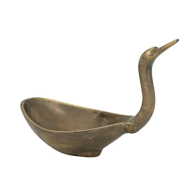 Antique Gold Bird Shaped Bowl | Antique Farm House