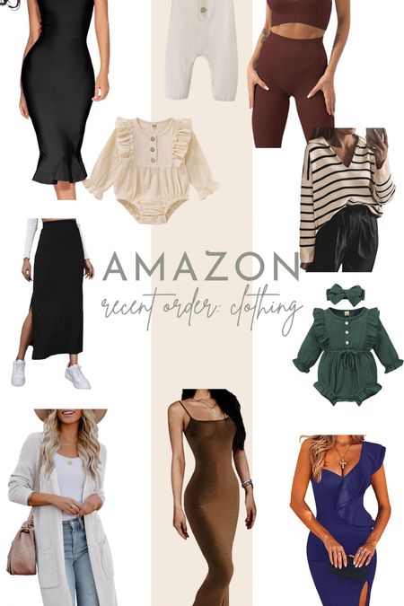 Amazon recent clothing finds for fall!