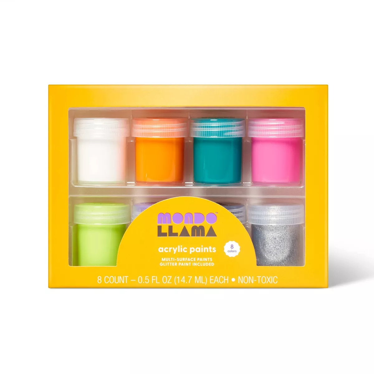 8ct Halloween Paint Tub Set - Mondo Llama™ | Target