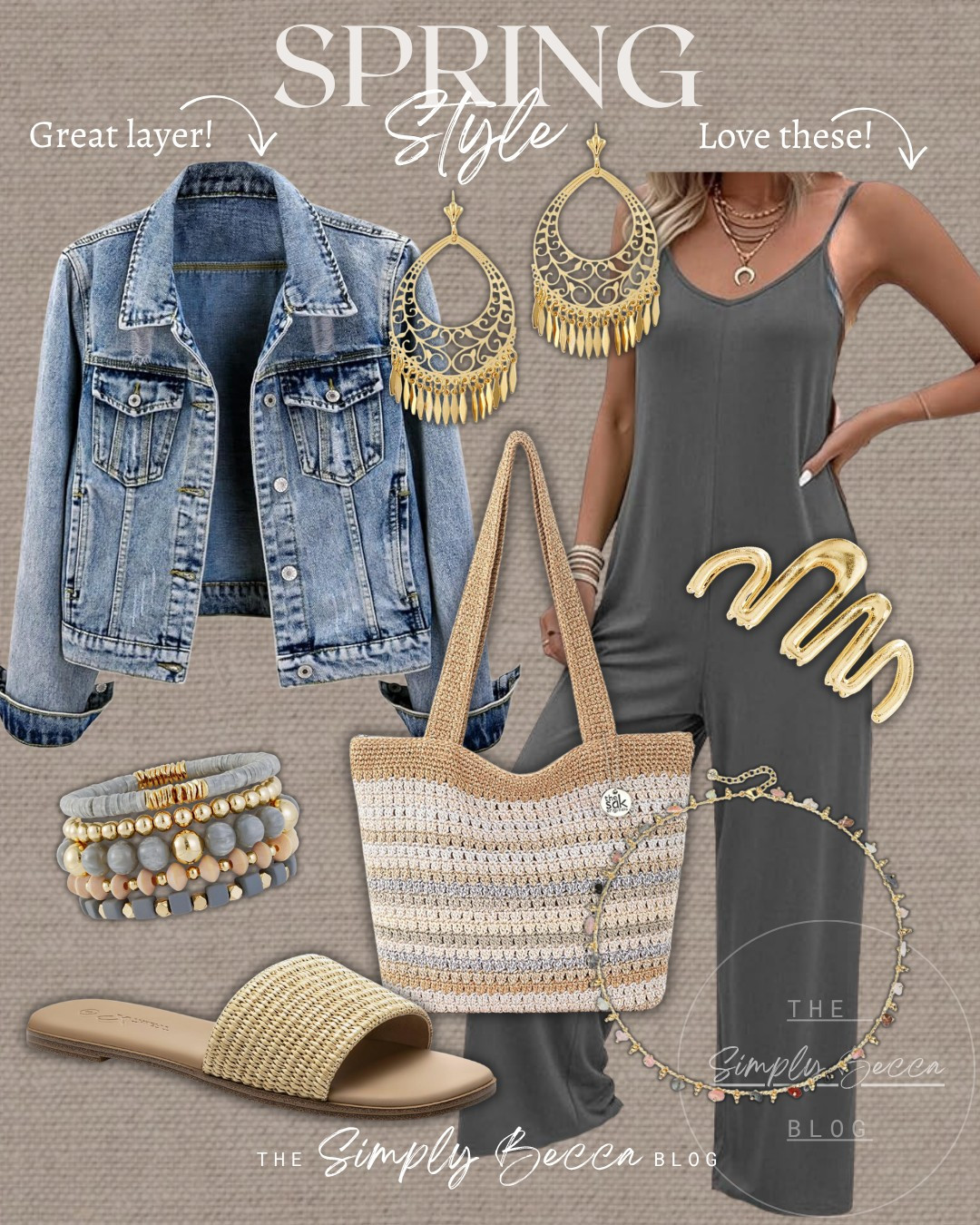 You know I love me a good jumper.. 

@amazon @anthropologie #springstyle #springoutfits #tote #grey #braceletstack #slides 

 #LTKootd #LTKSeasonal