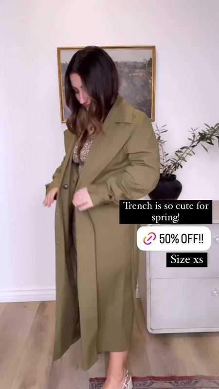 Spring trench🌸

I am only 5’0” and love the length! i’m in an extra small! Currently on sale!

#LTKSaleAlert #LTKStyleTip #LTKSeasonal