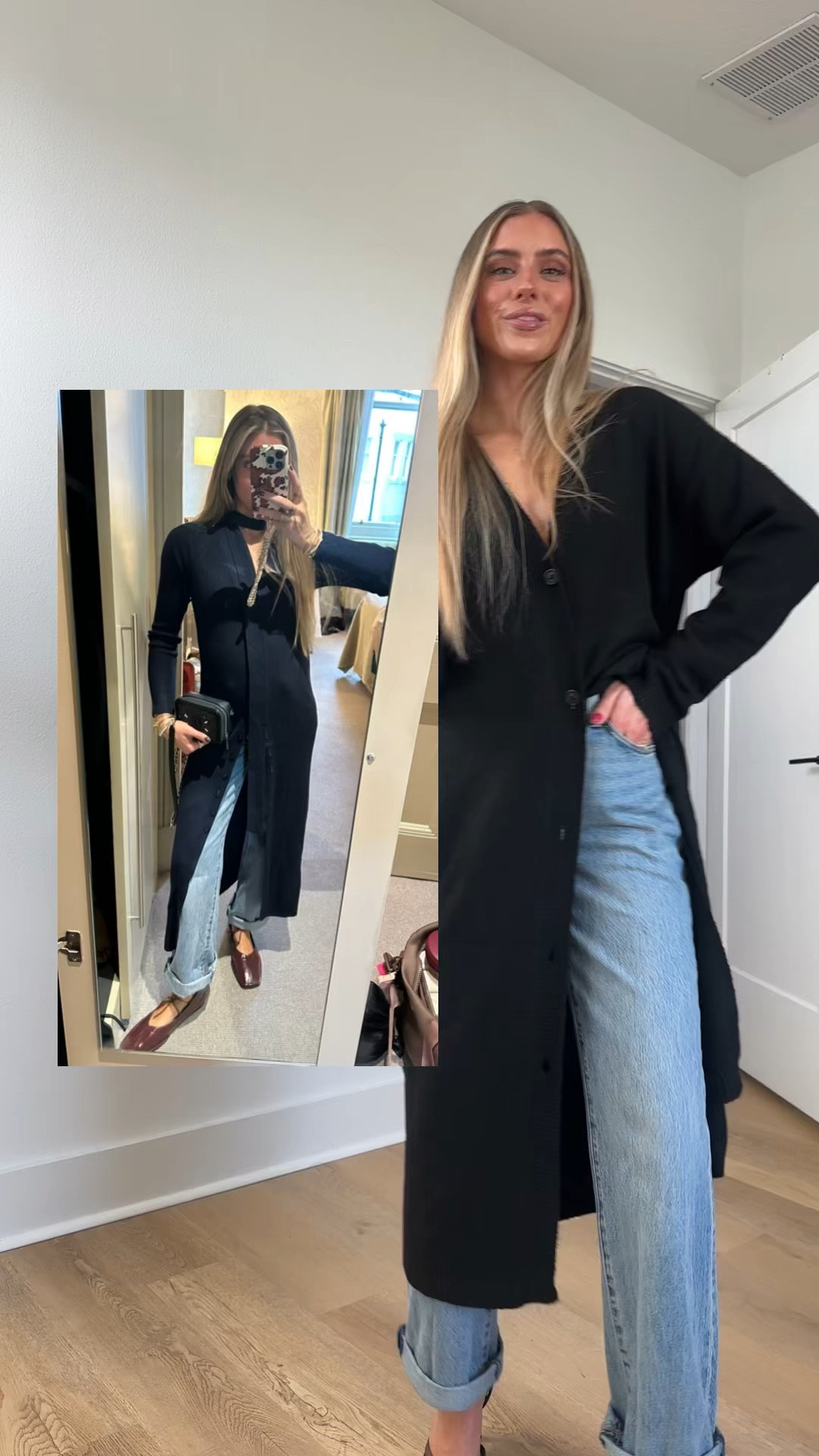 Size xs. @walmart This Maxi Cardigan Sweater from Scoop is designed to go to great lengths in your everyday wardrobe. Equally elegant and comfy, this maxi cardi is crafted in a soft, breathable knit and features a button-front closure for easy, versatile styling options. This maxi cardigan sweater provides a chic, figure-skimming silhouette that looks great paired with Scoop’s Wide-Leg Jeans (sold separately). Only at Walmart.

#LTKSaleAlert #LTKootd #LTKFindsUnder50