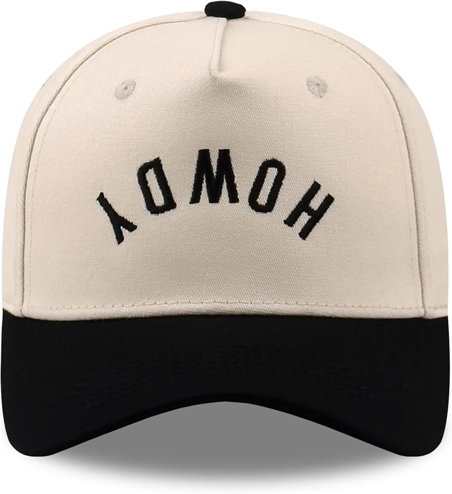 Funny Embroidered Trucker Hat, Vintage Two-Tone Cotton Baseball Cap for Men Women, Adjustable Dad... | Amazon (US)