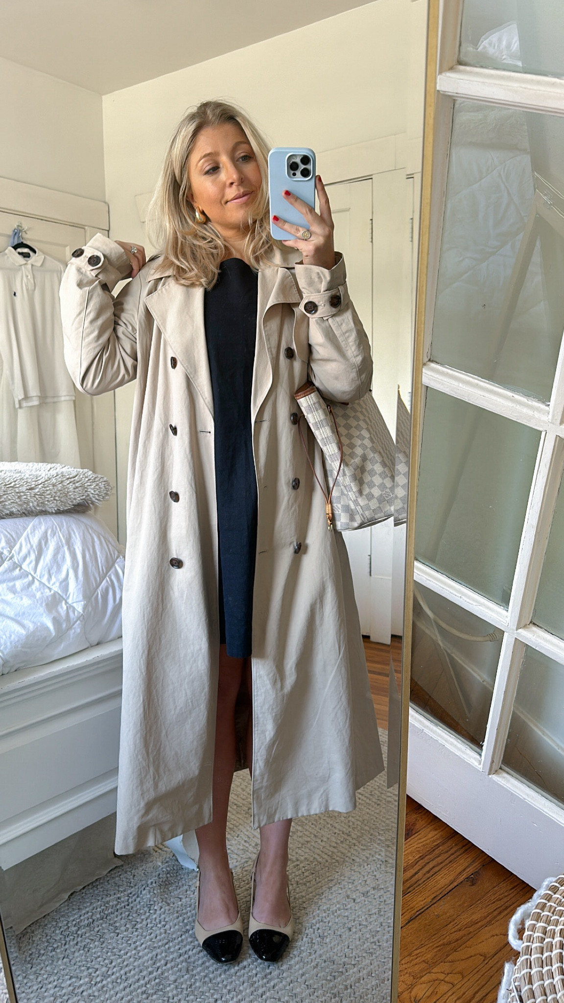 Classic trench office wear 

#LTKfindsunder100 #LTKworkwear #LTKSeasonal