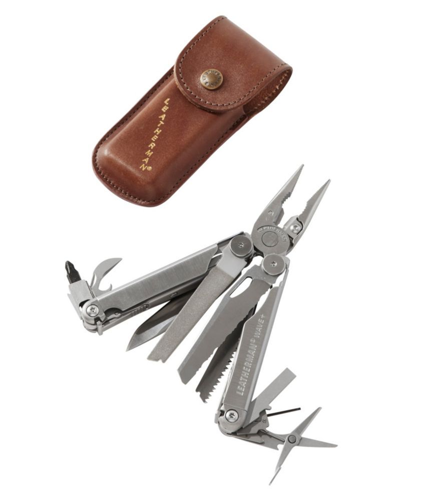 Leatherman Wave+ Multitool With Heritage Sheath Gray | L.L. Bean