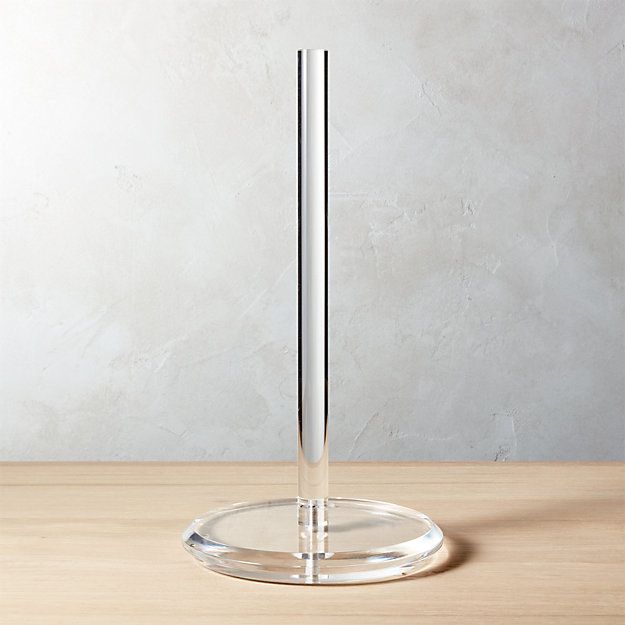 Acrylic Paper Towel Holder | CB2