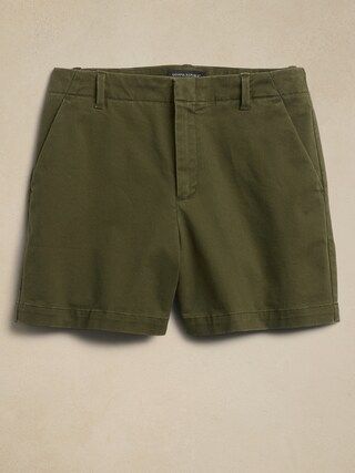 Flat-Front Chino Short | Banana Republic Factory