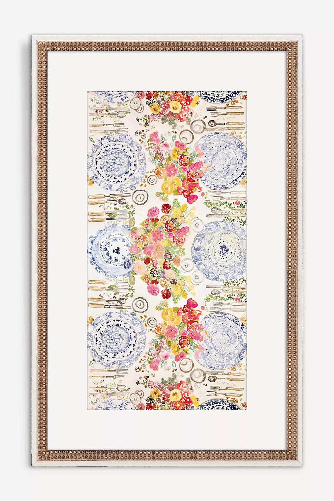 Chinoiserie Tablescape Wall Art | Anthropologie (US)