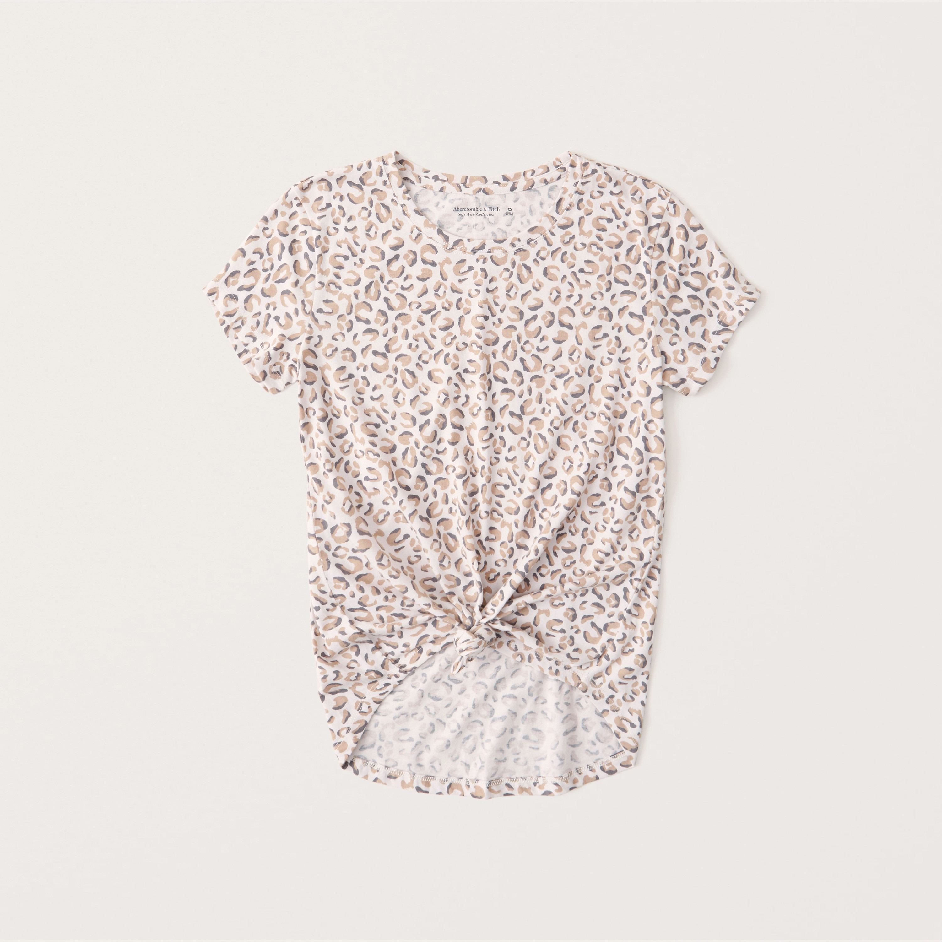 Knotted Crew Tee | Abercrombie & Fitch (US)