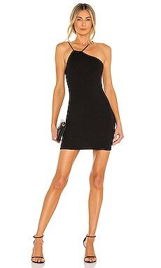 Lovers + Friends Cindy Mini Dress in Black from Revolve.com | Revolve Clothing (Global)
