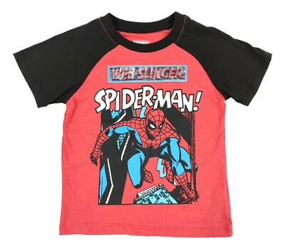 Spiderman Shirt 12M Baby Boys Web Slinger Short Sleeve T-Shirt Tee Kids Gift  | eBay | eBay CA