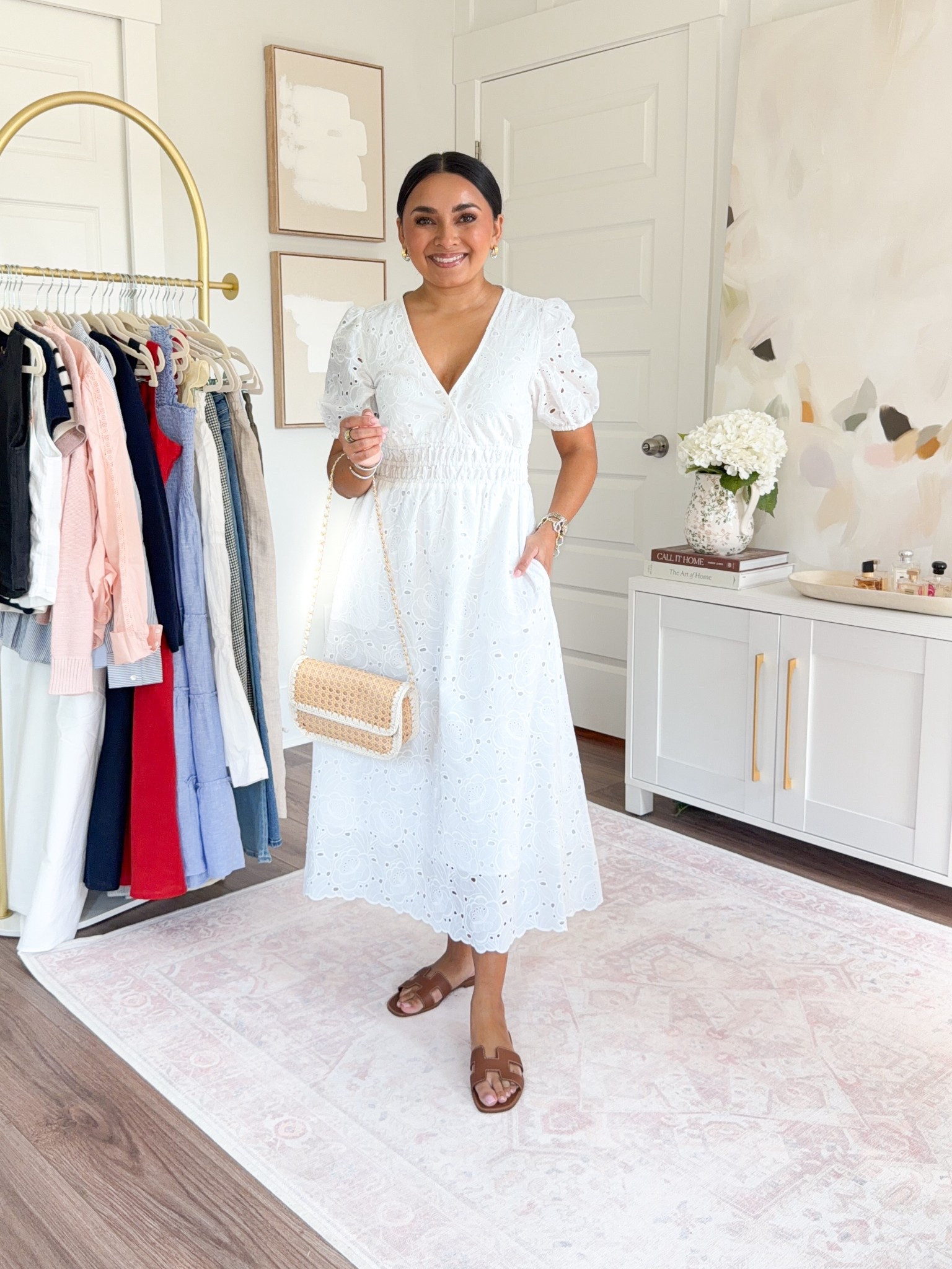 Dress size xs TTS
Brown sandals are Hermes - similar linked 

#LTKootd #LTKSaleAlert #LTKPetite