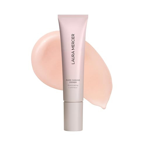 Laura Mercier Pure Canvas Primer Illuminating, Improves and Extends Wear of Makeup, Radiant Finish, Boosts Skin's Brightness, Evens Dark Spots and Discoloration | Amazon (US)