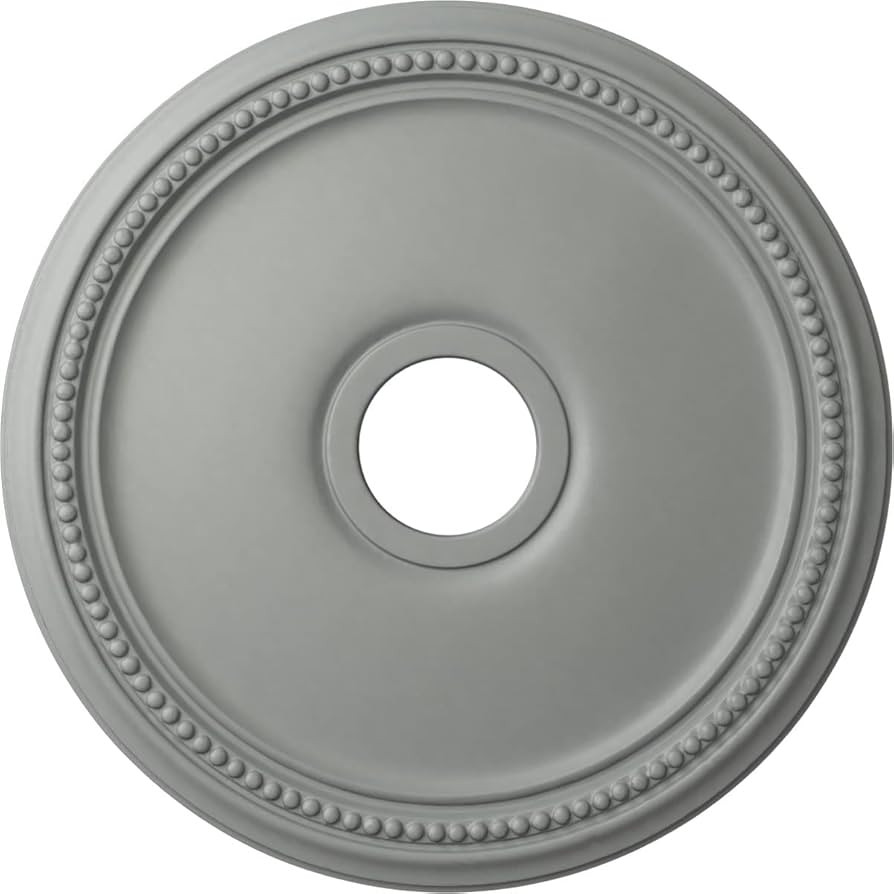 Ekena Millwork CM18DI Diane Ceiling Medallion, 18"OD x 3 5/8"ID x 1 1/8"P (Fits Canopies up to 5 ... | Amazon (US)