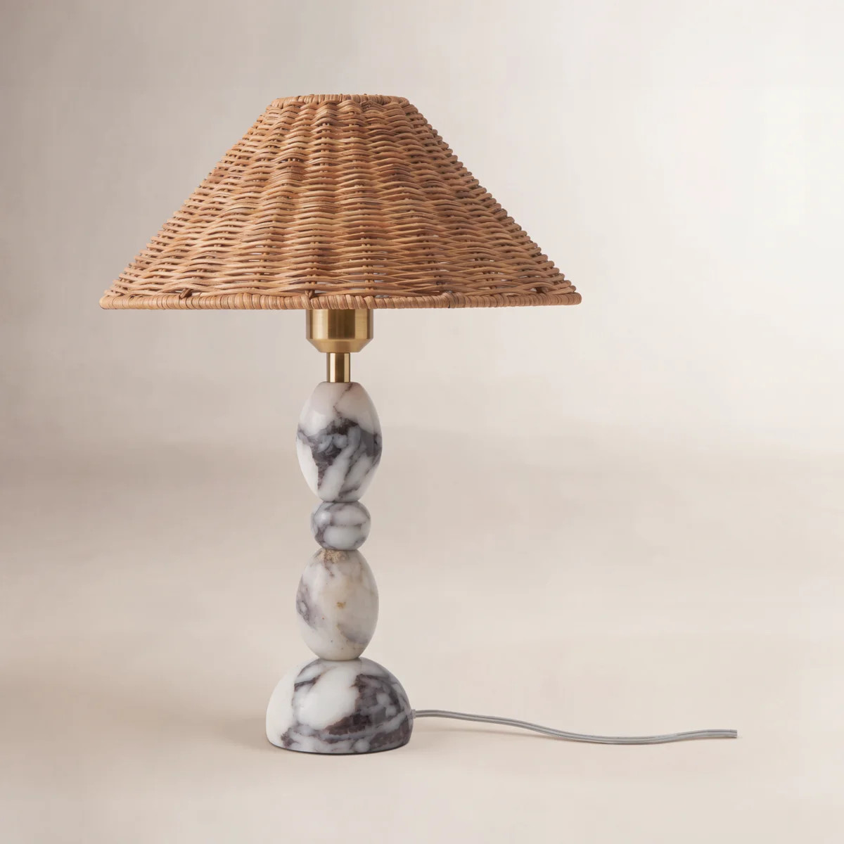 Naveen 16" Sculpted Marble Table Lamp | Wayfair North America