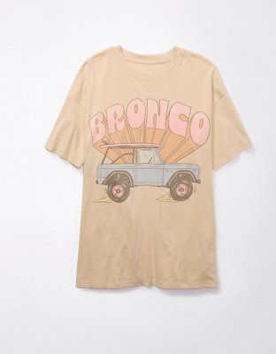 AE Oversized Bronco Graphic Tee | American Eagle Outfitters (US & CA)