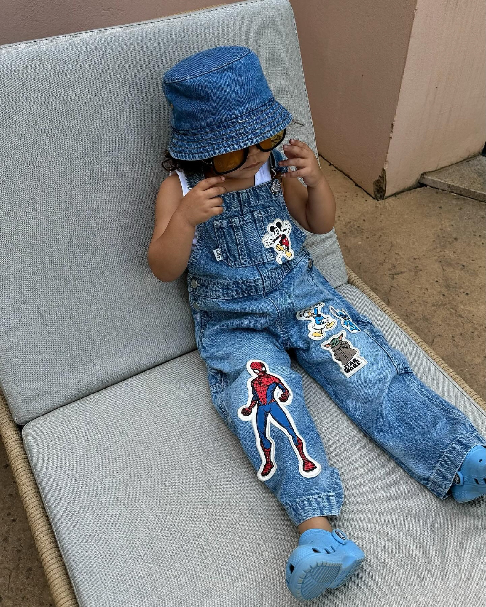 A whole double denim vibe 💙🩵

#LTKstyletip #LTKsummer #LTKkids