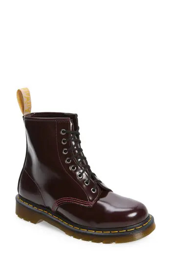 Dr. Martens 1460 Vegan 8-Eye Boot in Cherry Red at Nordstrom Rack, Size 6Us/ 4Uk | Nordstrom Rack