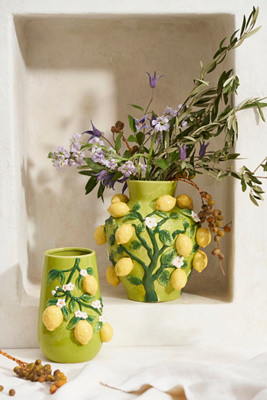 Lemon Grove Vase | Anthropologie (US)
