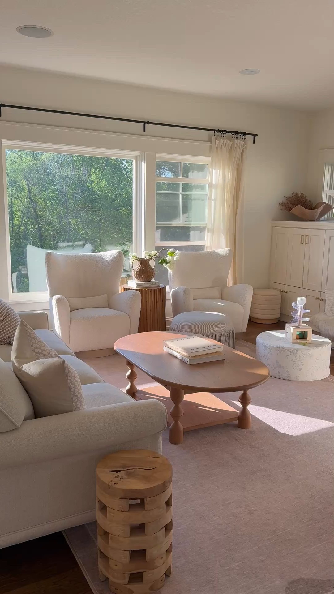 Love the morning light in our living room 🤍 

#LTKSeasonal #LTKHome #LTKSummerEdit