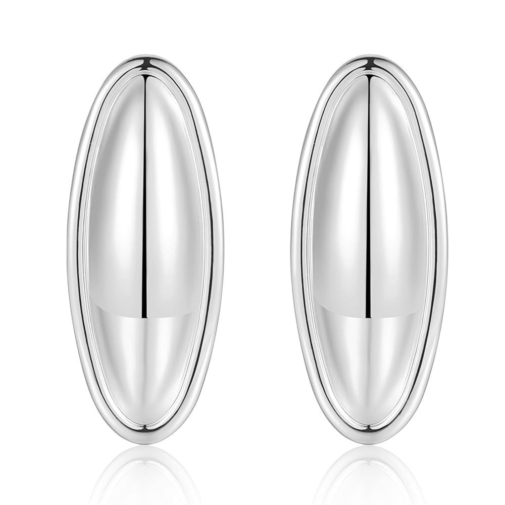 Ascona Drop Earring Extra Large Big Chunky Hoop Earrings for Women, Lightweight Hypoallergenic Go... | Amazon (US)