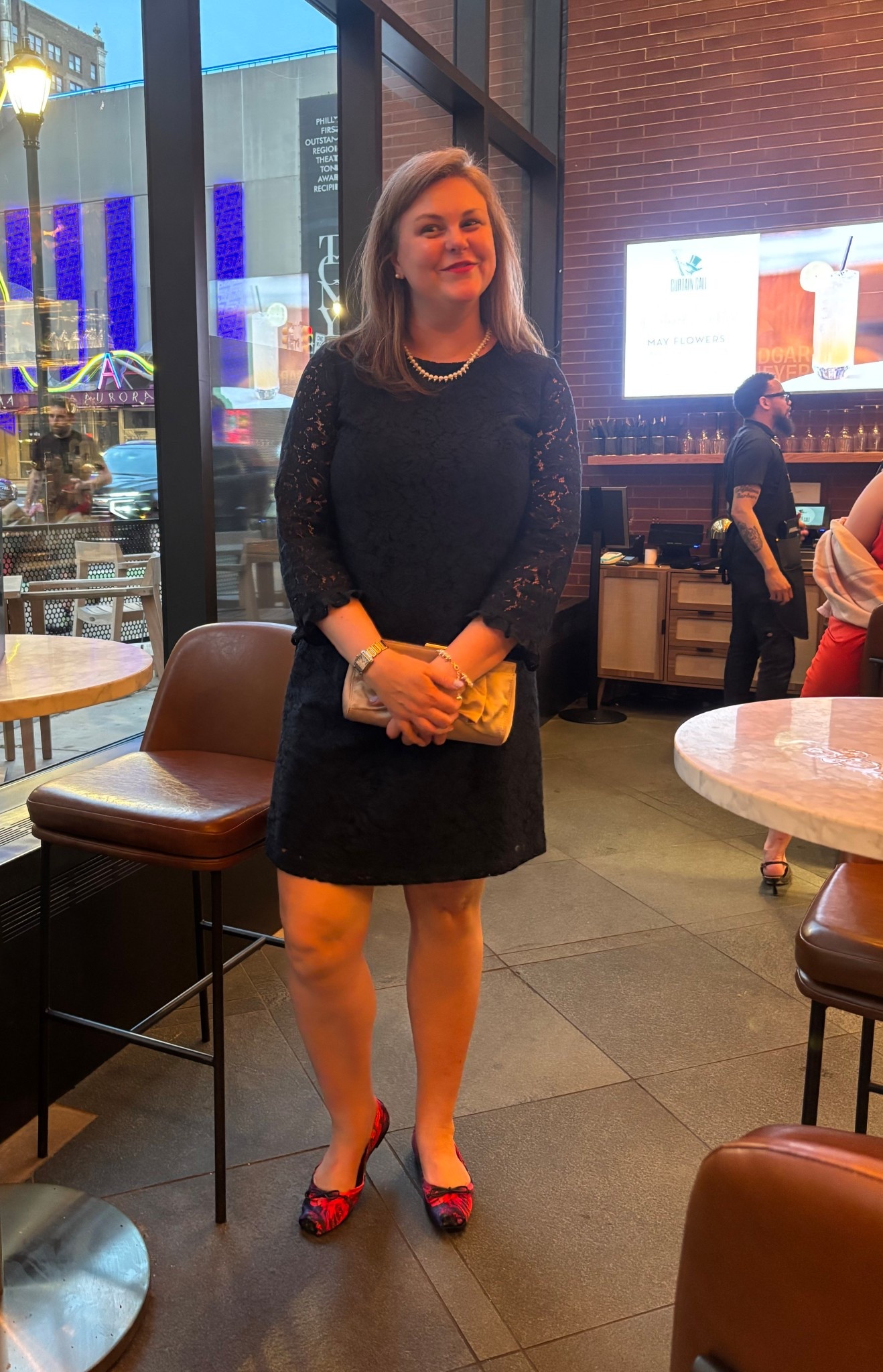 Probably smirking about my new Louboutin Mamadrague flats. 💙♥️

#LTKOver40 #LTKMidsize #LTKmomlife