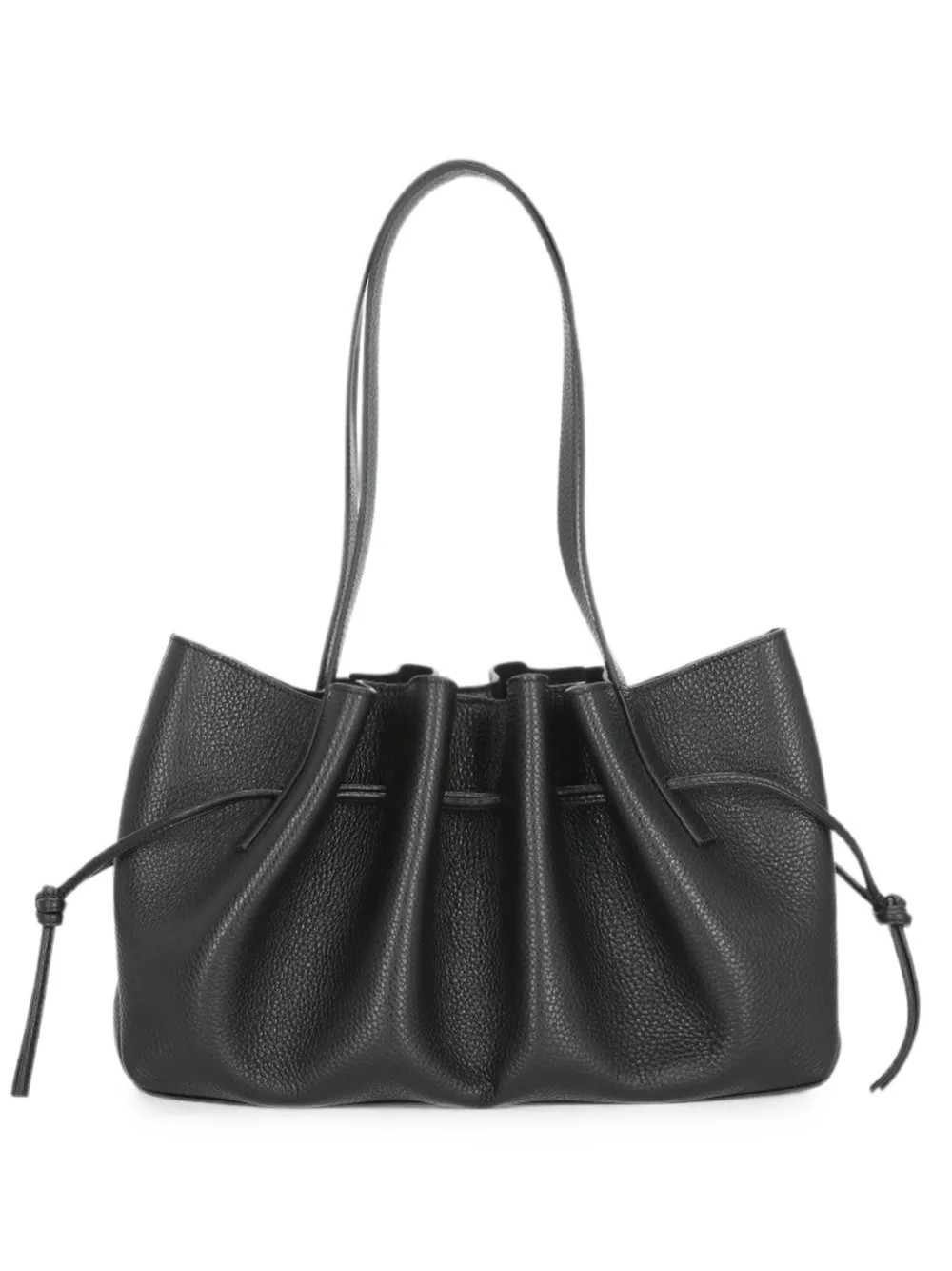 Yuzefi Scallop Shoulder Bag | Black | FARFETCH UK | Farfetch Global