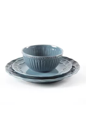 Capri Blue 12 Piece Dinnerware Set | Belk