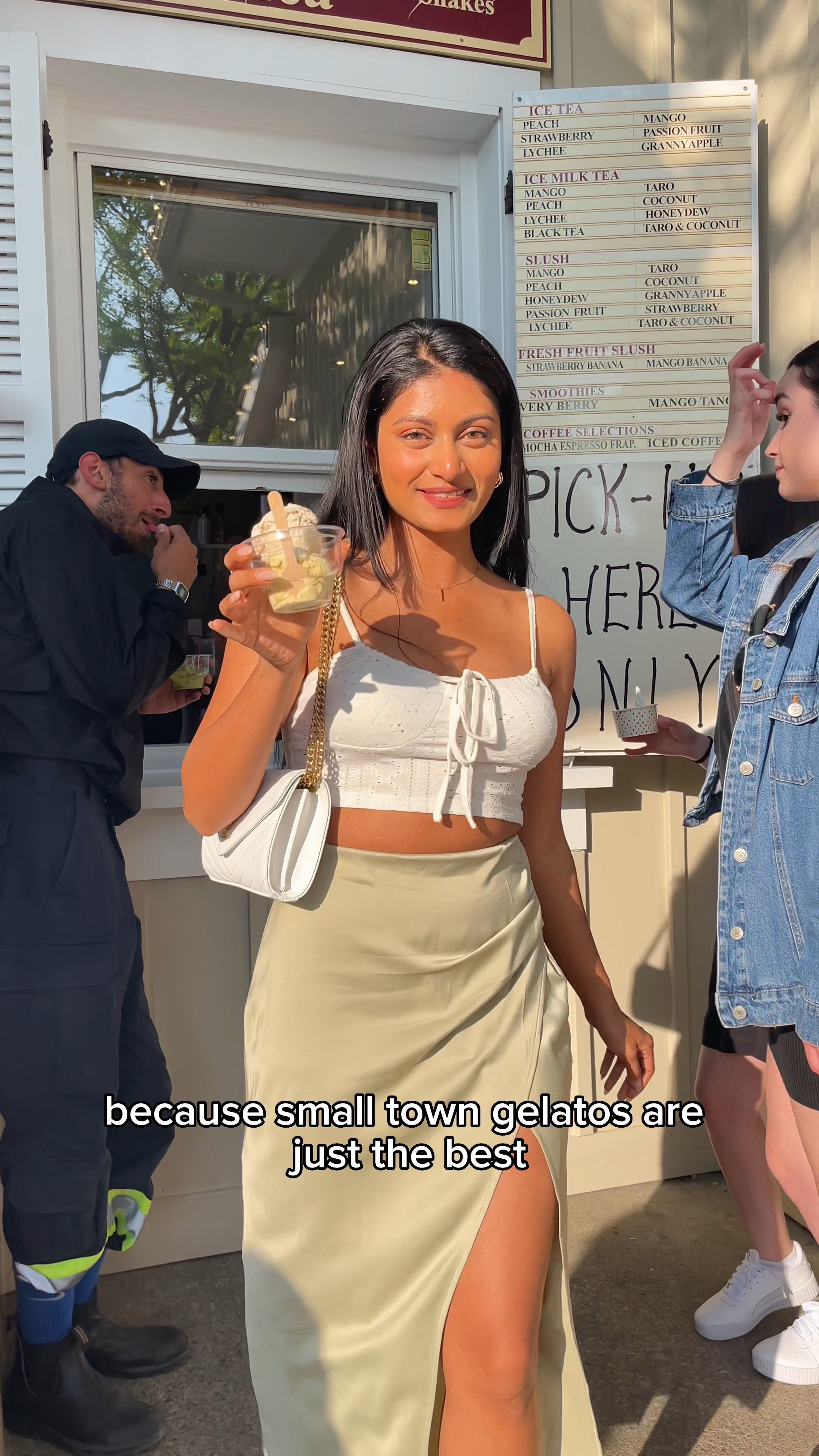 Exploring small towns, eating gelato and listening to a guitar player on the side of the streets is a vibe ✨ I went to 📍 Unionville, Markham. 
I highly recommend visiting here for some fun food fests in the summer 🫶🏽

#LTKbeauty #LTKunder100 #LTKFind