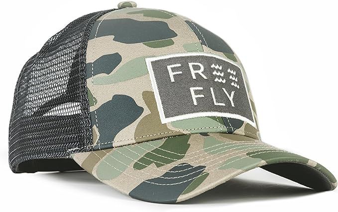 Free Fly Wave Snapback with Logo - Cotton and Mesh Snapback Hat for Men and Women | Amazon (US)