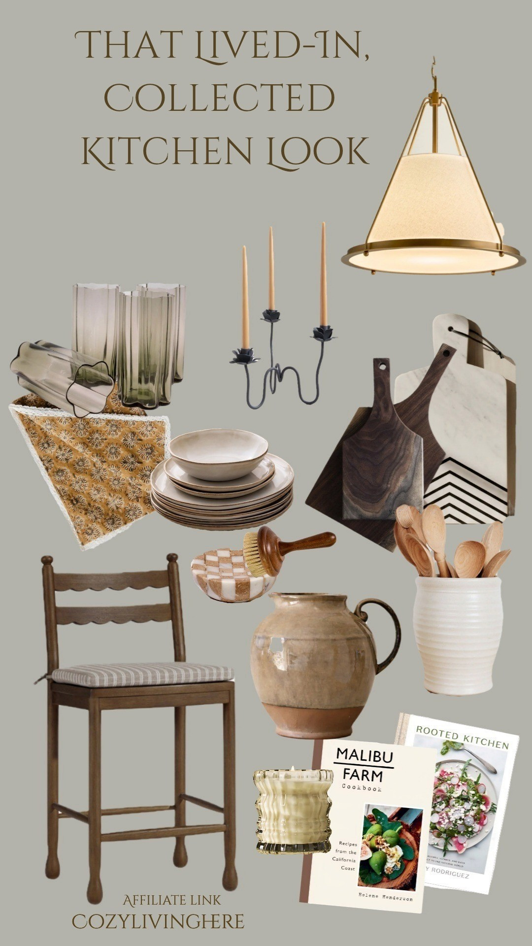 The little details that make a kitchen feel warm and lived-in 🤍From bread boards to soft lighting and earthy textures… this is the look I’m always chasing.Everything linked here ✨

#LTKHome #LTKU