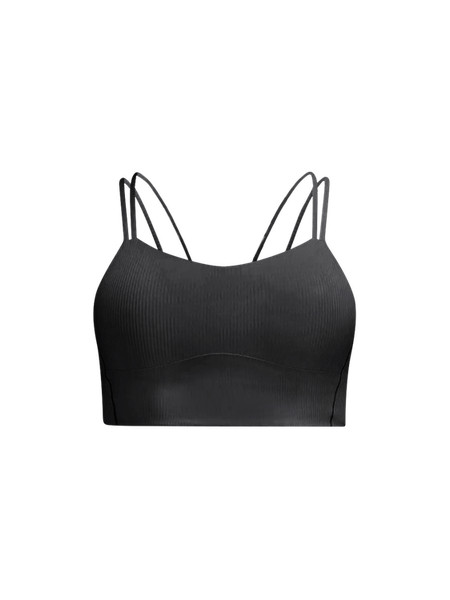 Like a Cloud Ribbed Longline Bra *Light Support, B/C Cup | Women's Bras | lululemon | Lululemon (US)