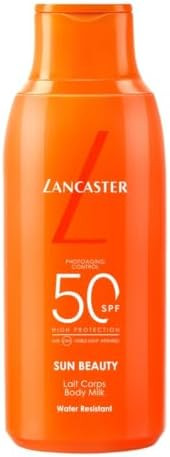 Lancaster Sun Beauty Body Milk SPF50 175ml, Photoaging Control, Broad Spectrum Sun Protection, Li... | Amazon (UK)