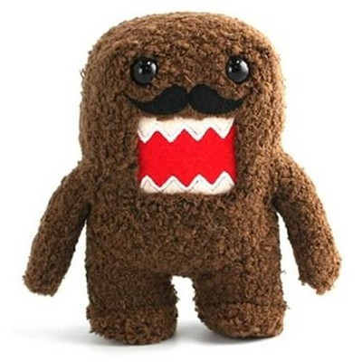 License 2 Play Inc Domo Moustache 6" Plush | Target