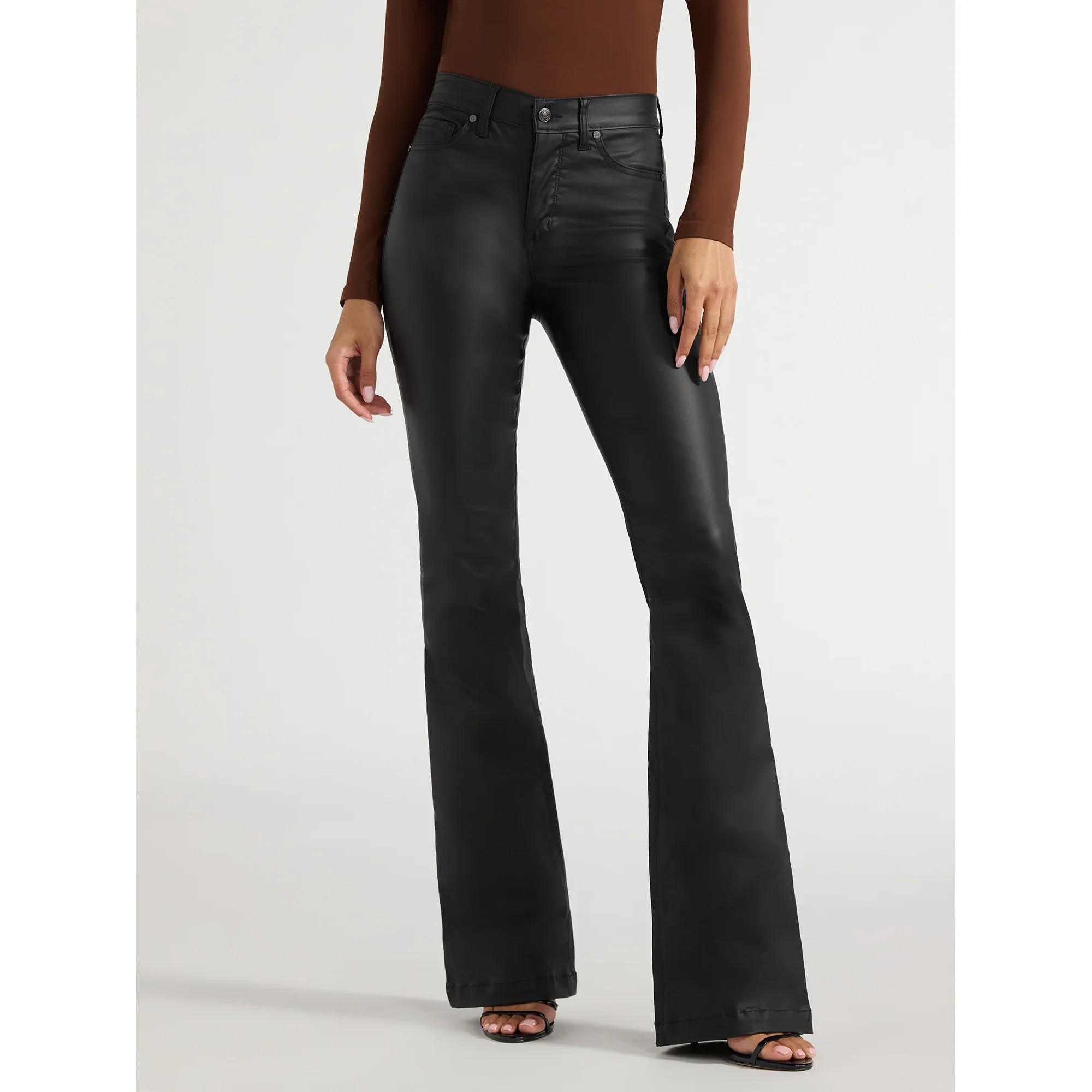 Sofia by Sofia Vergara Women's and Women's Plus Melisa Flare High Rise Jeans, 30.5", 32.5" and 34... | Walmart (US)