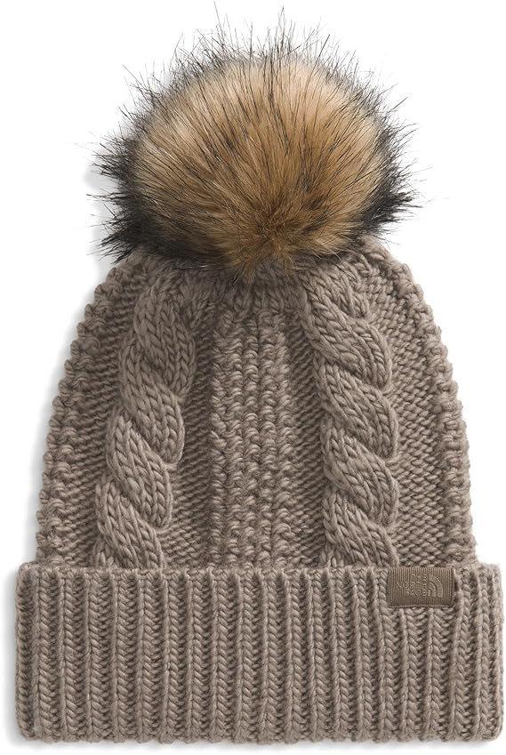THE NORTH FACE Women's Oh Mega Fur Pom Beanie | Deep Fit Cuffed Winter Hat With Oversized Faux-fu... | Amazon (US)