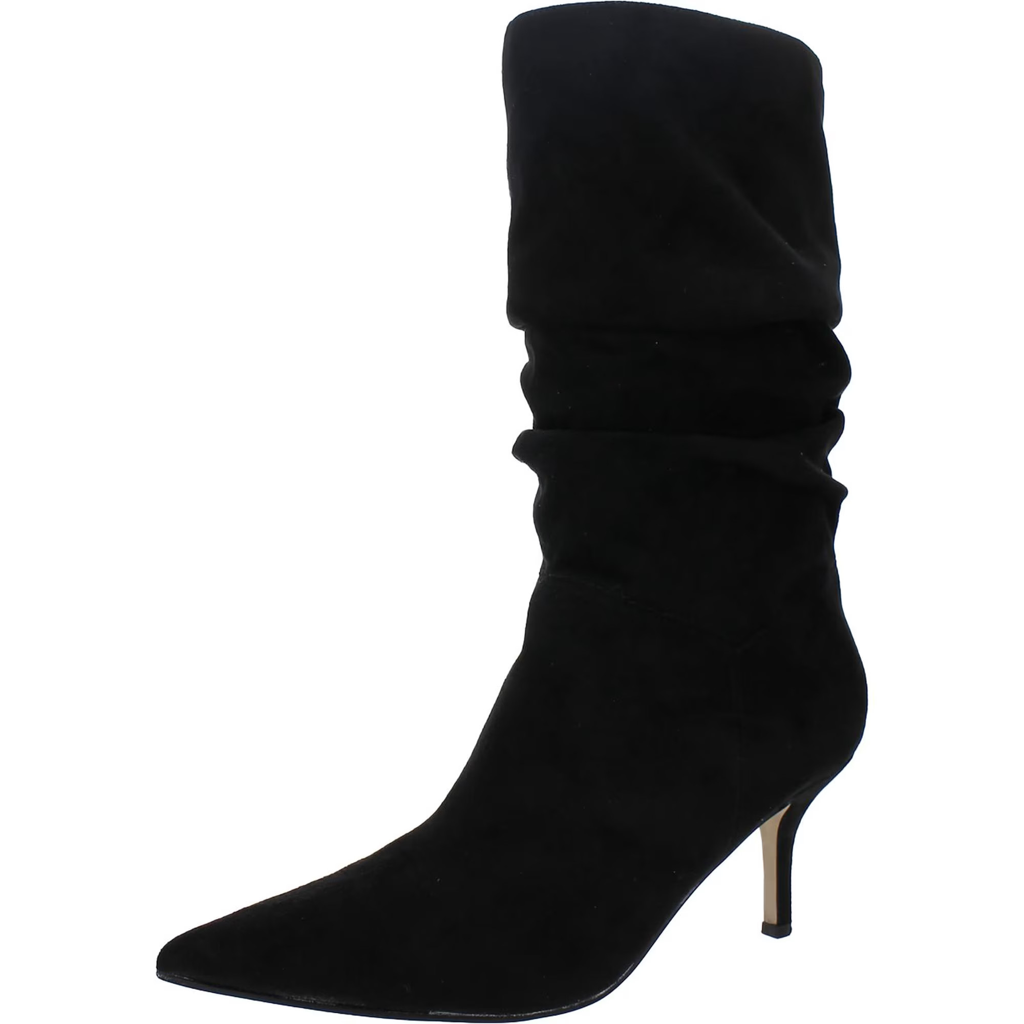 Nine West Womens Mycki 2 Faux Suede Pull On Mid-Calf Boots | Walmart (US)