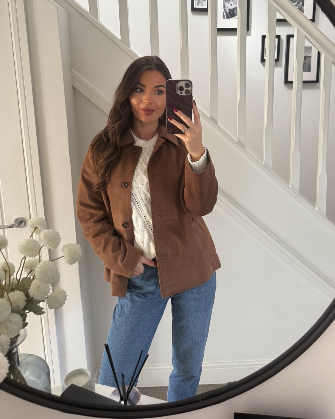 This suede jacket is just perfect #suedejacket #vegansuede #suede #autumn #autumnjacket #autumnjeans 

#LTKjeans #LTKautumn #LTKuk
