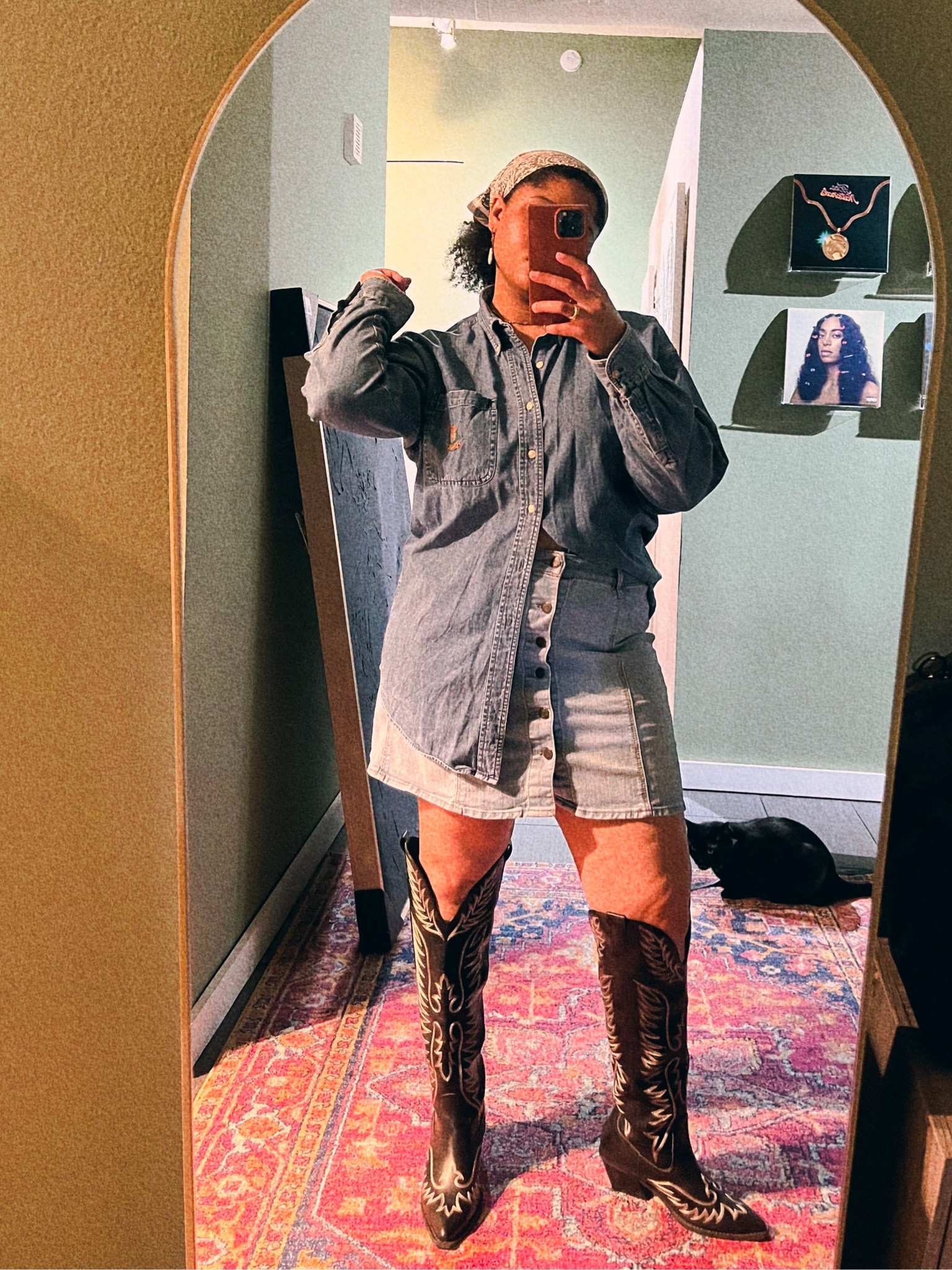 A take on the Canadian tuxedo 💚

#LTKfit #LTKstyletip #LTKcurves