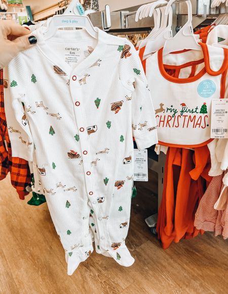 Carter’s holiday pajamas are still 50-60% off! They have so many cute options with sizing from newborn-adult! The bib comes to only $4! 🤍🎅🏼🎄

#LTKsalealert #LTKHoliday #LTKfamily