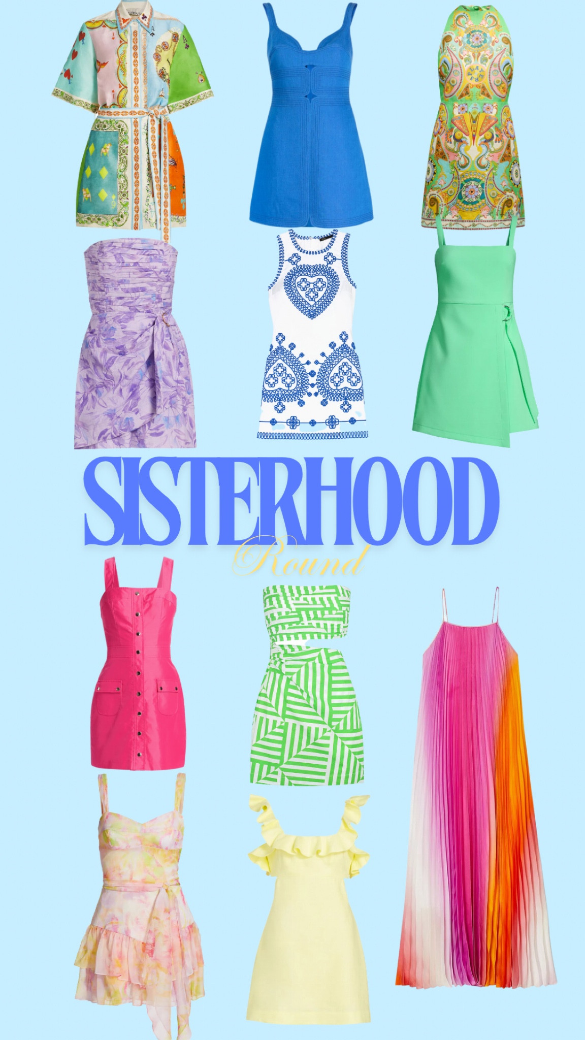 Sisterhood rush outfits🩵🩵🩵🩵🩵

#LTKSummerSales #LTKU #LTKSeasonal