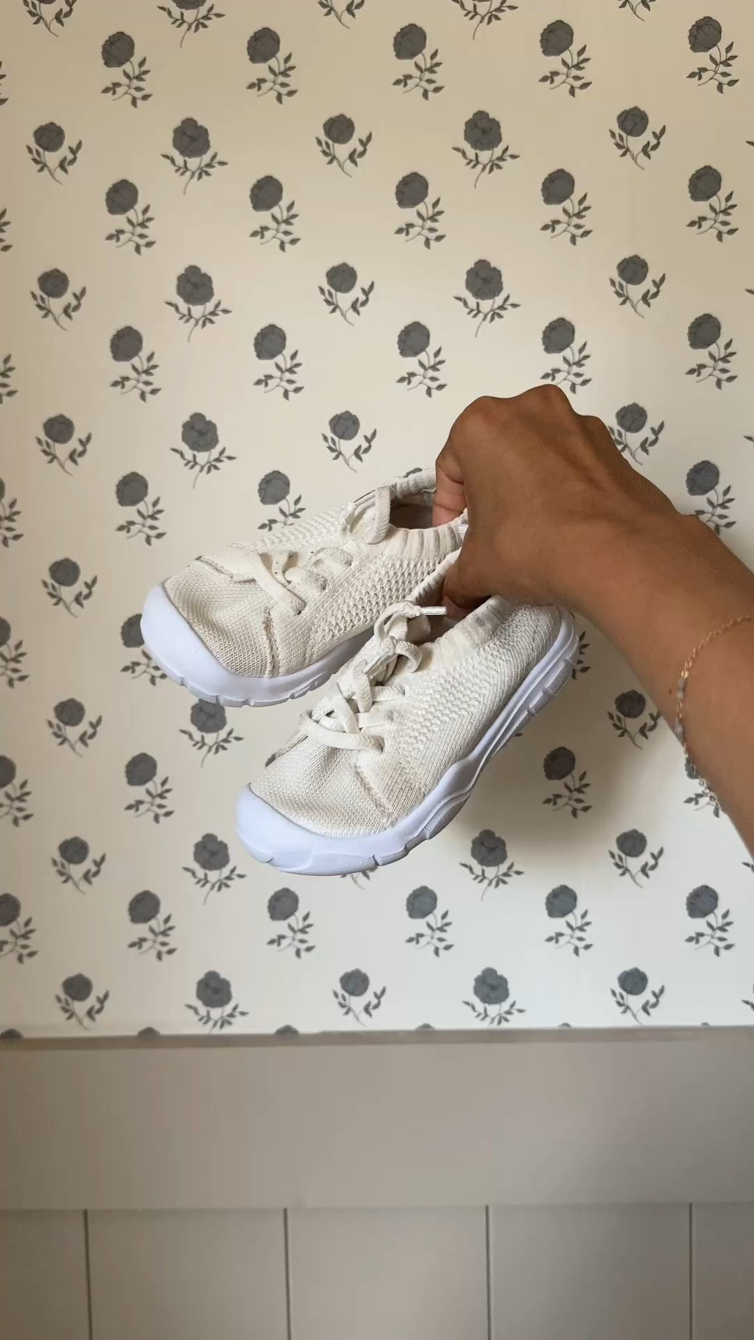 Fresh out of the wash (anyone else put their shoes in the washing machine?!) and thought I’d share. These are just my favorite little toddler boy sneakers that embody a more “barefoot” style. They come in so many adorable colors too, though I love just the fresh white!

#LTKBaby #LTKKids