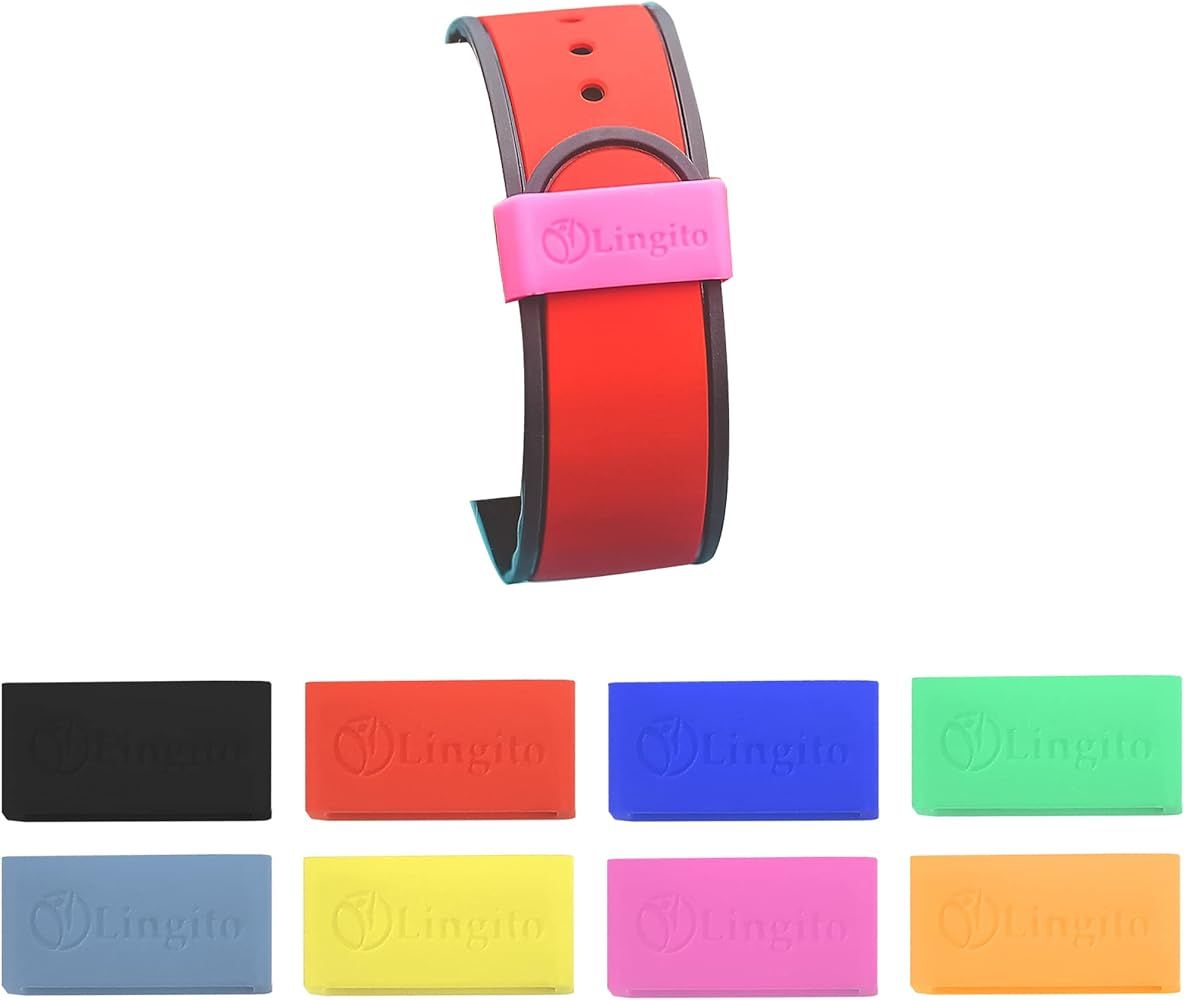 Magic Band Protectors, Multi-Color Smart Watch Security Bands, Made for Fitbit Charge, Charge HR,... | Amazon (US)