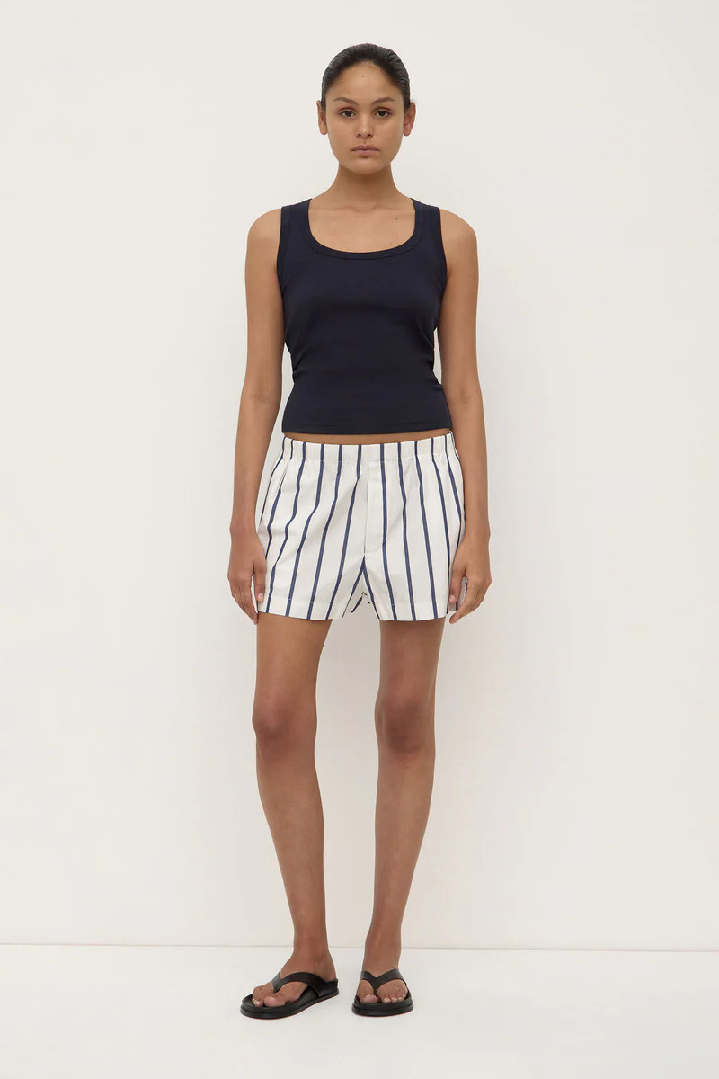 Robyn Scoop Neck Rib Tank | Assembly Label (AU)