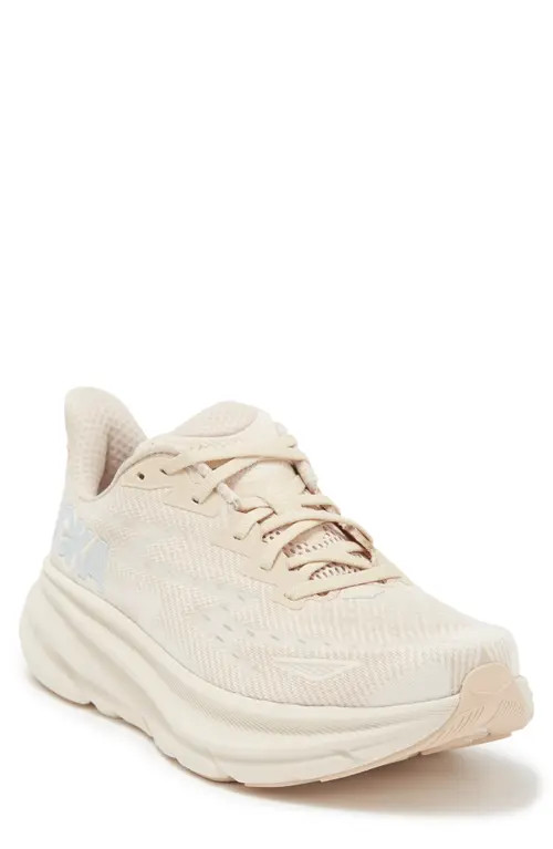 HOKA Clifton 9 Running Shoe in Shifting Sand /Eggnog at Nordstrom, Size 7.5 | Nordstrom