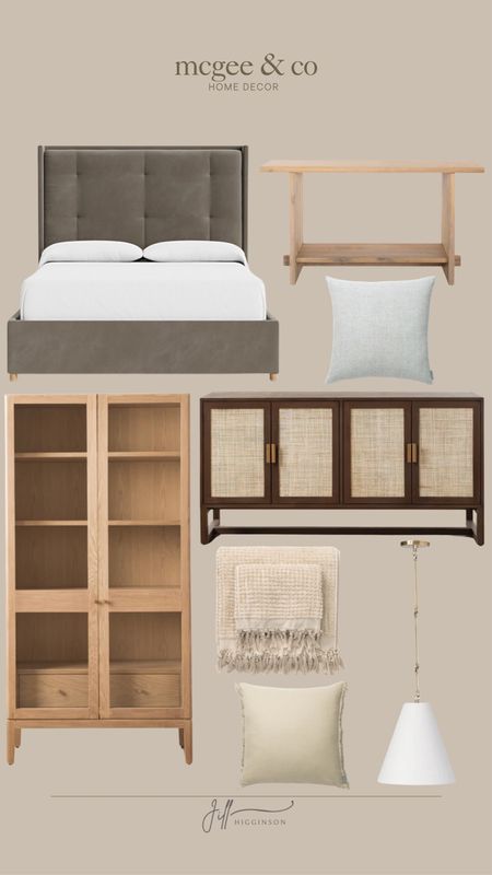 McGee & co home decor! 

Cabinet, storage, bookcase, bed, night stand, pillow, bedroom 

#LTKfindsunder100 #LTKsalealert #LTKhome