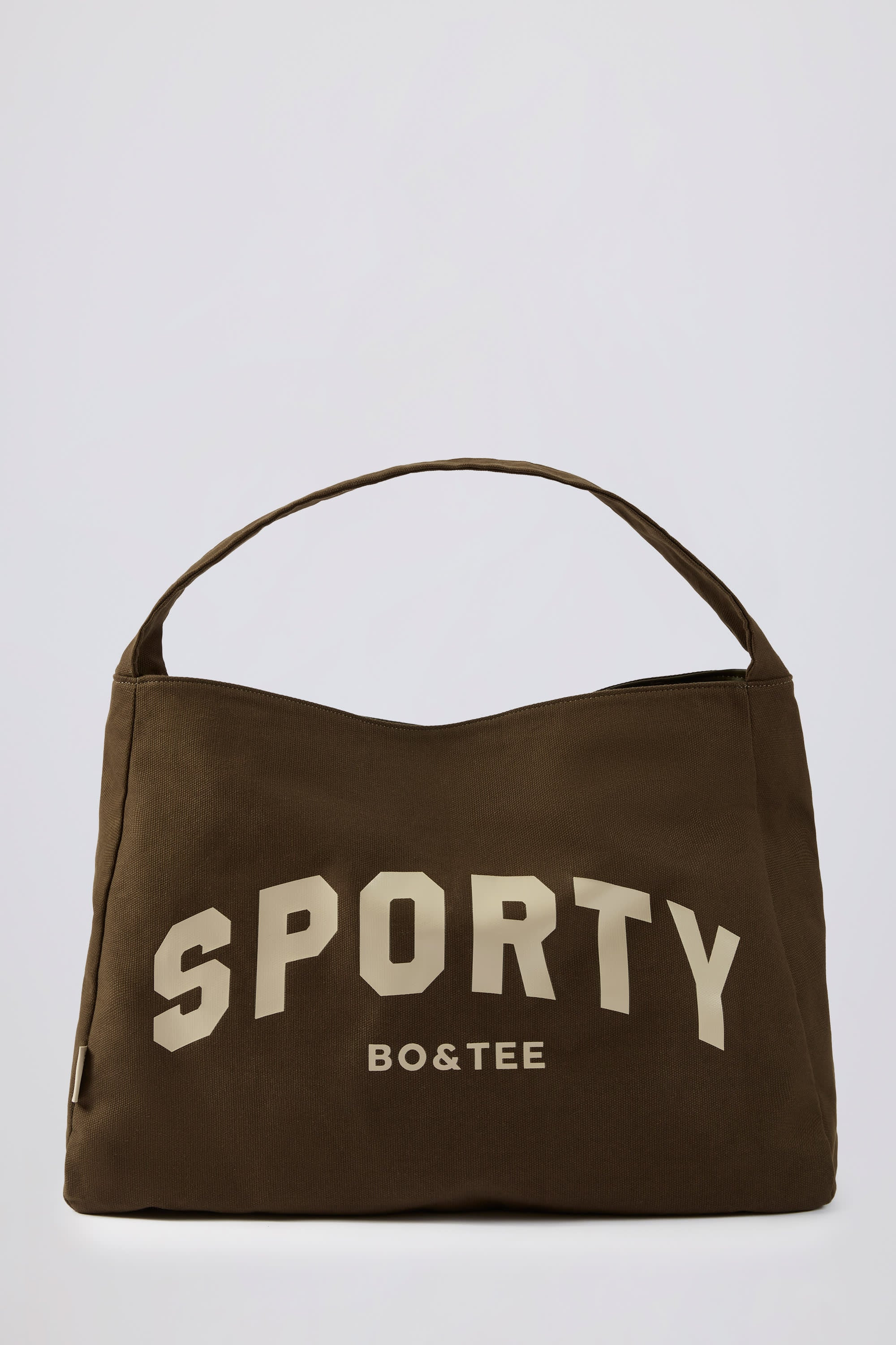 Sporty Oversized Tote Bag in Espresso | Bo&Tee