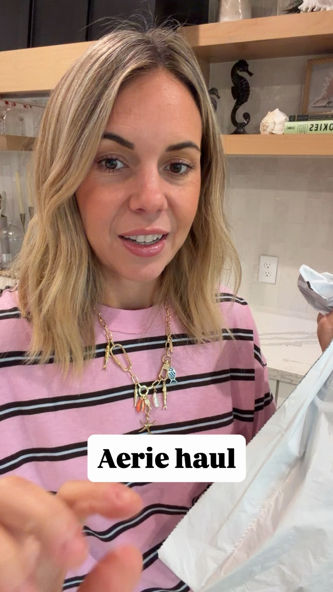 Aerie clearance haul! I’m a 140lbs, size 2/4 small and 5’7. I almost always size down in their oversized tees and size up one in the long line sports bras. Bottoms I can do my true size small. @Aerie #aerie

#LTKootd #LTKActive #LTKvlog