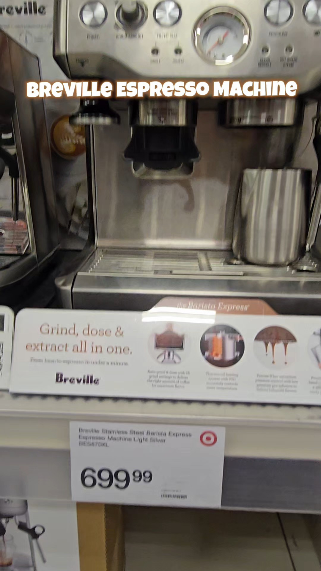 Breville Stainless Steel Barista Express Espresso Machine 

#LTKGiftGuide #LTKHome #LTKHoliday